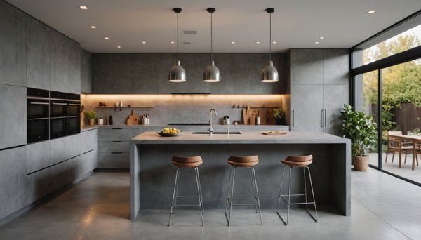 Béton ciré cuisine : astuces pour un style moderne et durable